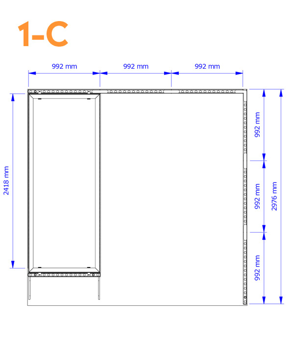 Stand llamativo para feria