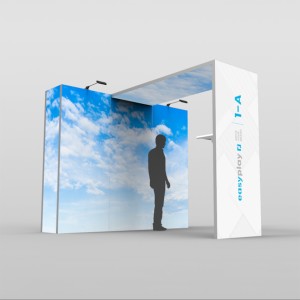 Stand para feria Aluvision, opción A
