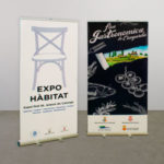 Sistema roll up para displays