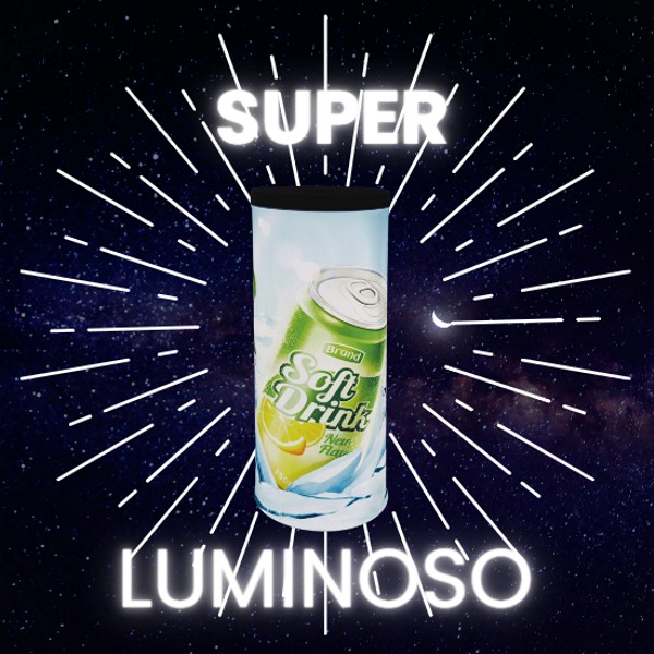 Tótem luminoso para publicidad