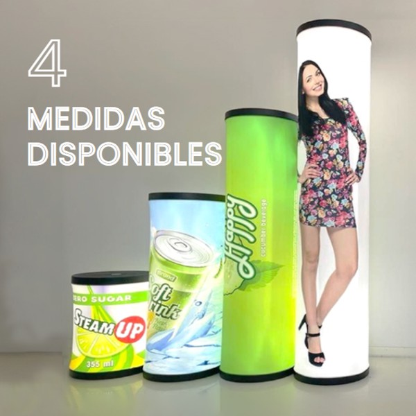Diferentes tamaños