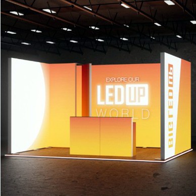 Stands luminosos modulares