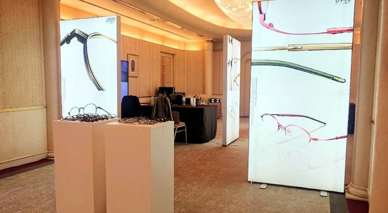 Stands luminosos y modulares para ferias