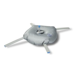 Base de cruceta con flotador para bandera